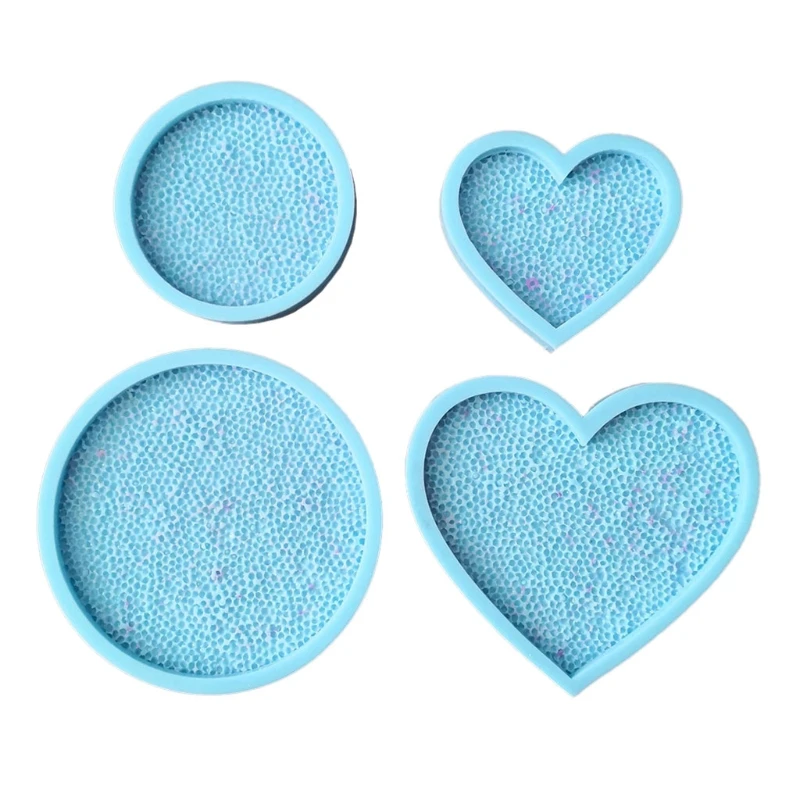

Diamond Texture Coaster Epoxy Resin Mold Cup Mat Silicone Mould DIY Crafts Jewelry Home Decorations Casting Tools