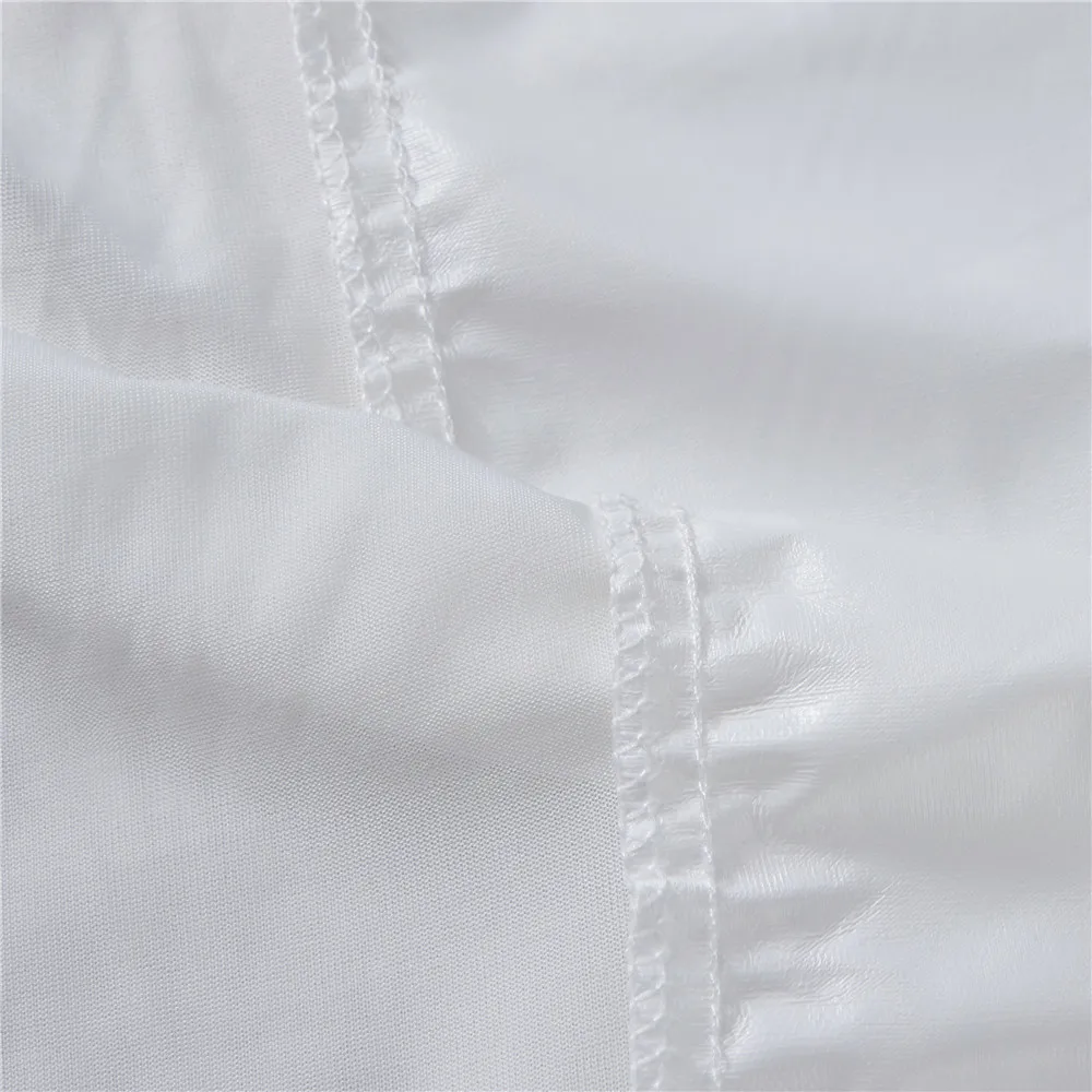 Новинка 2020 года водонепроницаемый наматрасник из тенсела с принтом однотонный