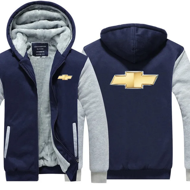 

New style Man Women's Clothing hoodies zipper thickening for Chevrolet Sweatshirt fashion brands coat oversize Sweatshirts
