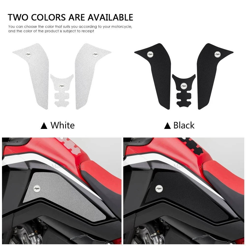 

For HONDA CRF1100L CRF 1100 L Africa Twin 2020 - Motorcycle anti-slip tank Pad sticker protection stickers SIDE TANK PADS
