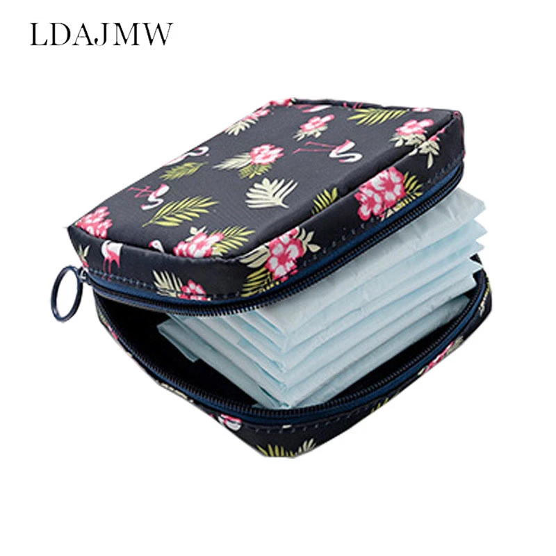 

Women Tampon Storage Bag Sanitary Pad Pouch Napkin Cosmetic Bags Organizer Household Items
