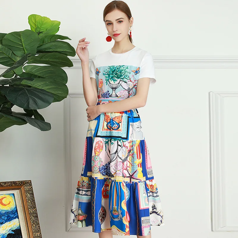

quality New LK2226High Fashion Women 2021 lady Luxury famous Brand European Design party style Dress