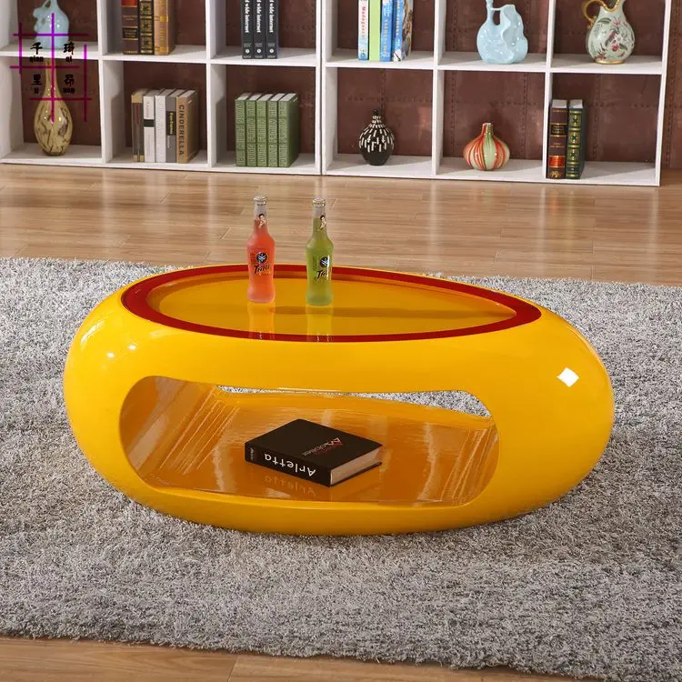 Металлический чайный столик GY Glass простой индивидуальный Современный Креативный