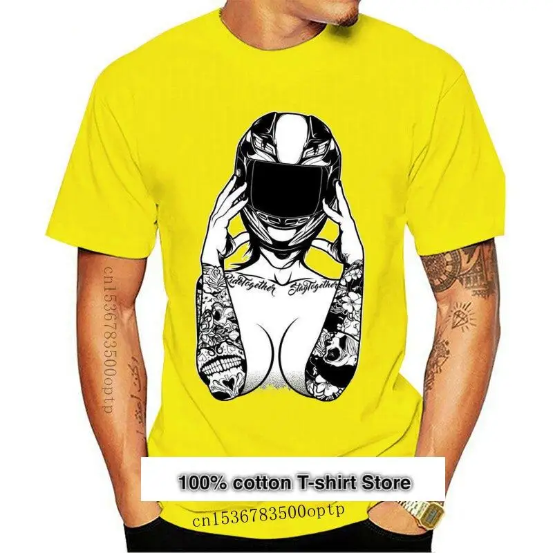 

BNWT-Camiseta SEXY de motorista para niоткрытый, стиль татуировки, топы для взрослых, camiseta de S-XXL, talla holgada