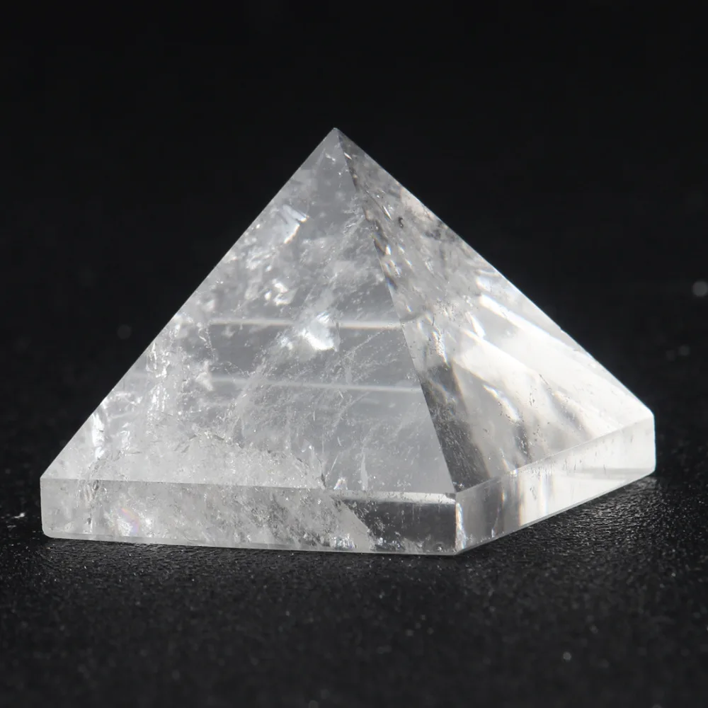 Разные 40 мм Пирамида флюорит Роза резная вручную рейки хрустальные ремесла