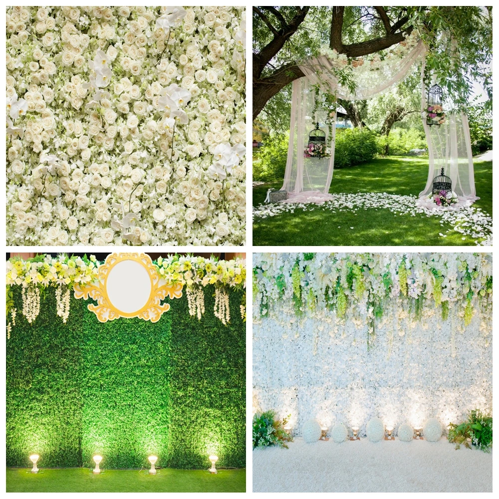 

Yeele Wedding Flowers Wall Photocall Anniversary Party Photography Backdrop Photographic Decoration Backgrounds For Photo Studio