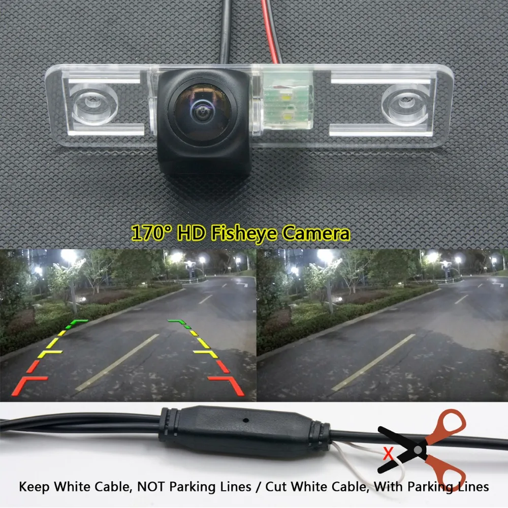 175 градусов MCCD рыбий глаз Starlight Автомобильная камера заднего вида для нового Buick