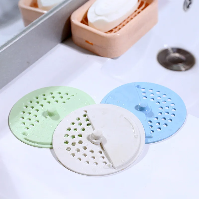 

Household kitchen sink filter shower drain hair extension plugs bathroom floor drain cover universal anti-clogging sink filter