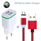 Кабель для зарядки Micro USB, 3 м, 2 м, для Xiaomi MiPlay Redmi 6A, 5A, 7A, 7