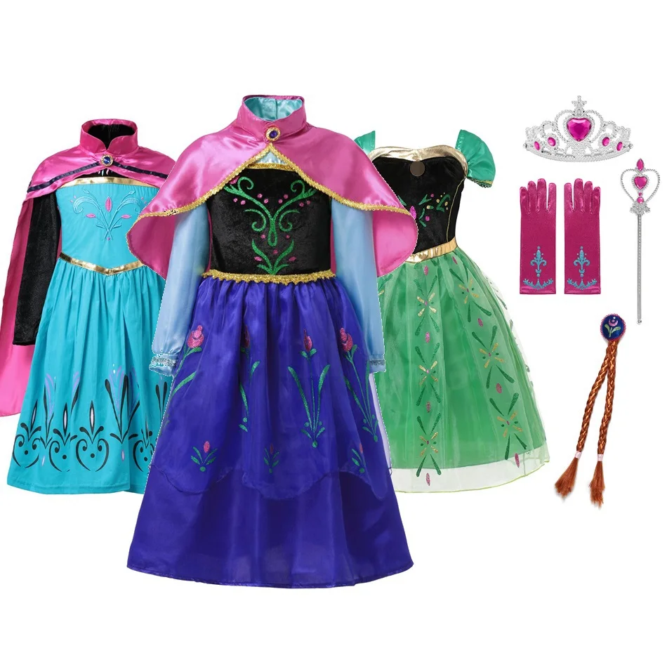 

Elsa Kleid Up Fancy Kleidung fr Mdchen Floral Geburtstag Party Kleid Kinder Kinder Schneeflocke Halloween Prinzessin Kostm
