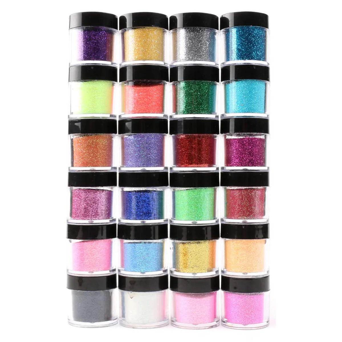 

Блестящая пудра для дизайна ногтей, 24 цвета s, Нетоксичная кристаллическая жидкая пудра для ногтей, пудра для резьбы по краям, для дизайна но...