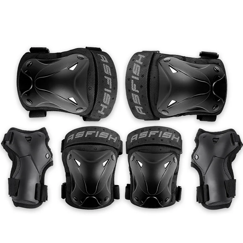 Профессиональные 6 шт./компл. налокотники для взрослых и детей защиты запястья