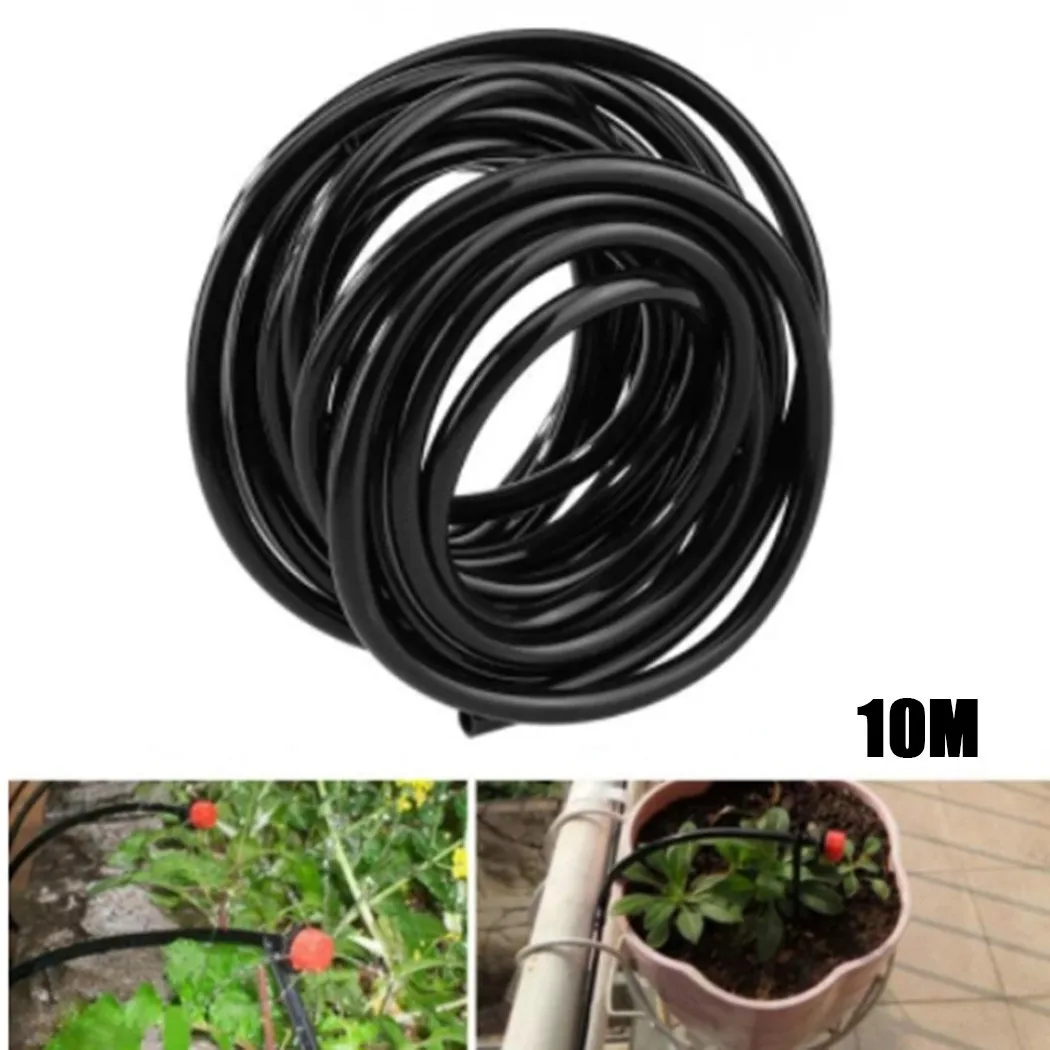 

Plants Garden Hose Sprinkler Irrigation Hose 1/4 Inch Adjustable Black