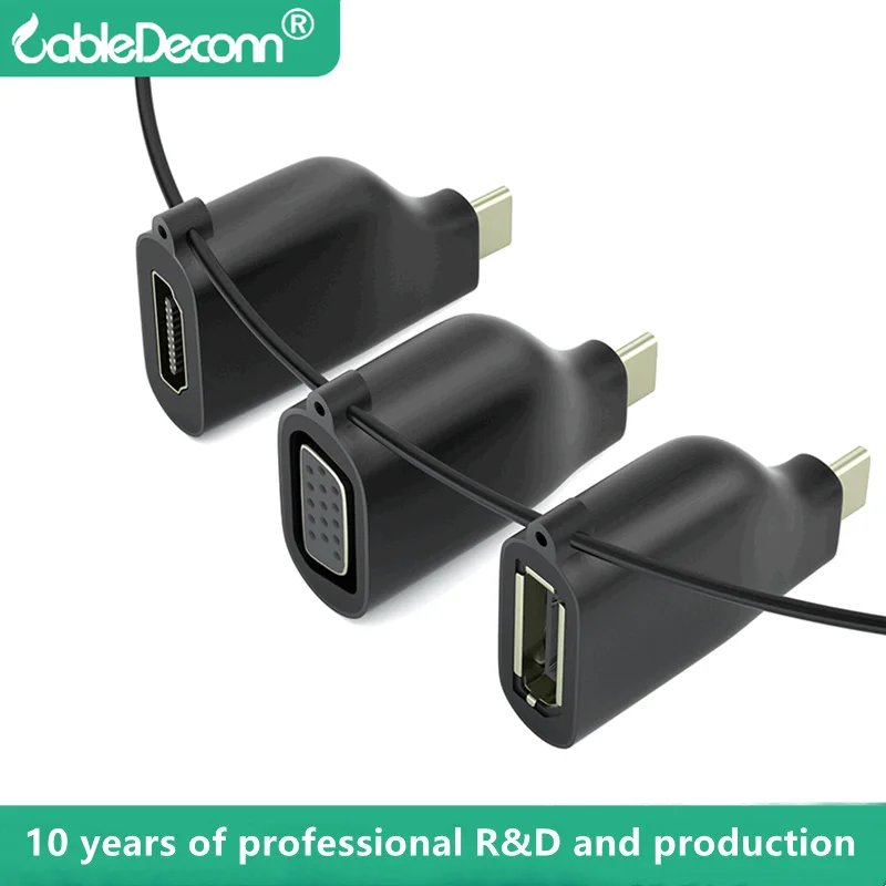

Новый продукт, адаптер типа C-VGA, рекомендуется для компьютера, ноутбука, USB C, подключен к монитору VGA, телевизору, легко носить с собой