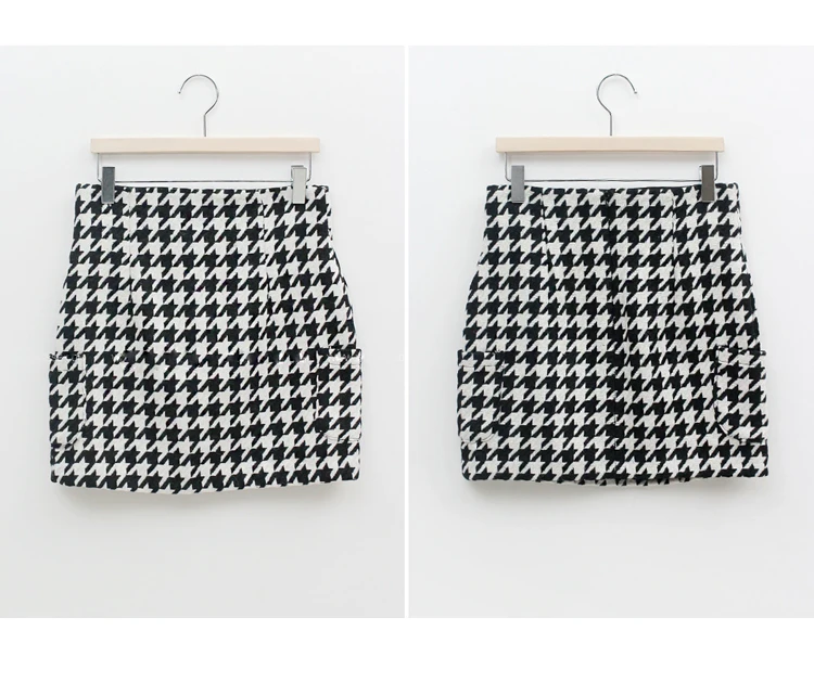 Женский комплект из двух предметов шерстяной твидовый пиджак с длинным рукавом и