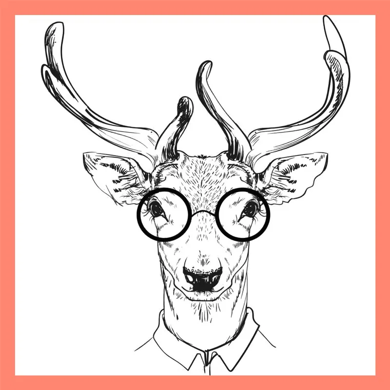 ZATBWS мистер олень прозрачные штампы для DIY скрапбукинга/открыток/альбом