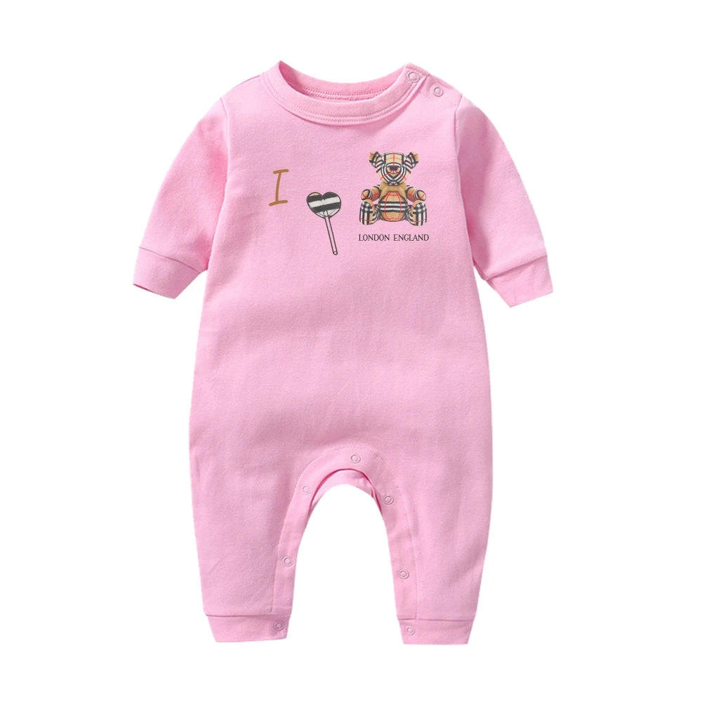 Комбинезон для новорожденных хлопковый с длинным рукавом девочка onesies | Мать и