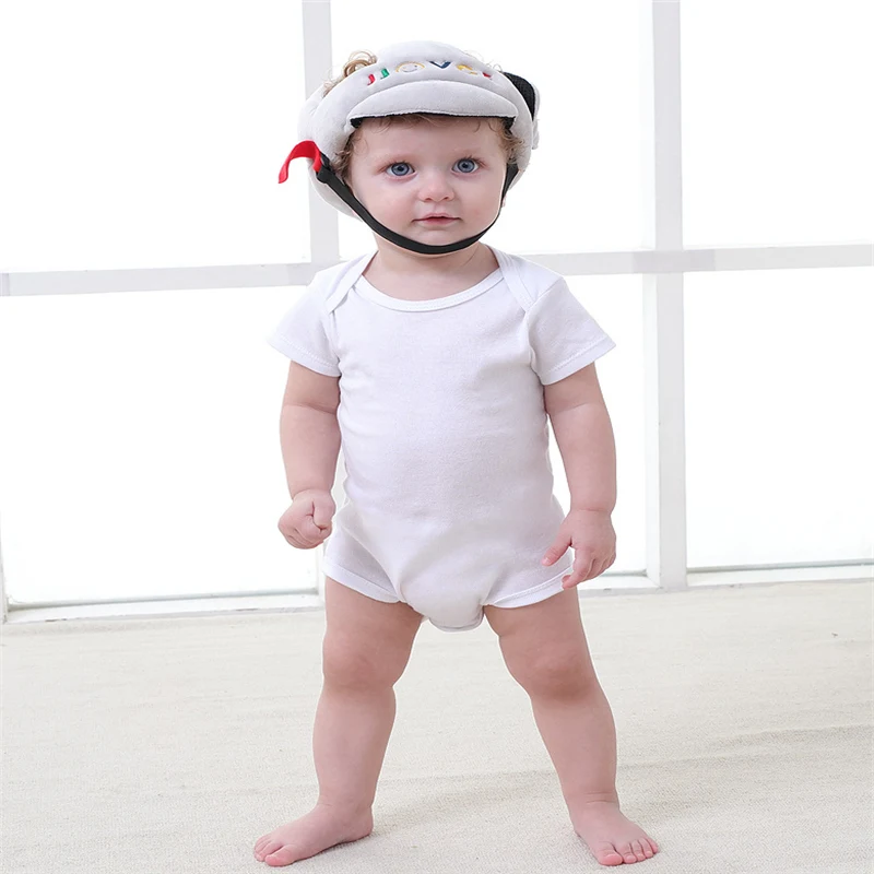 Baby Protective Helmet Boy Girls Anti-collision Safety Infant Toddler security &amp Protection Soft Hat for Walking Kids cap | Детская