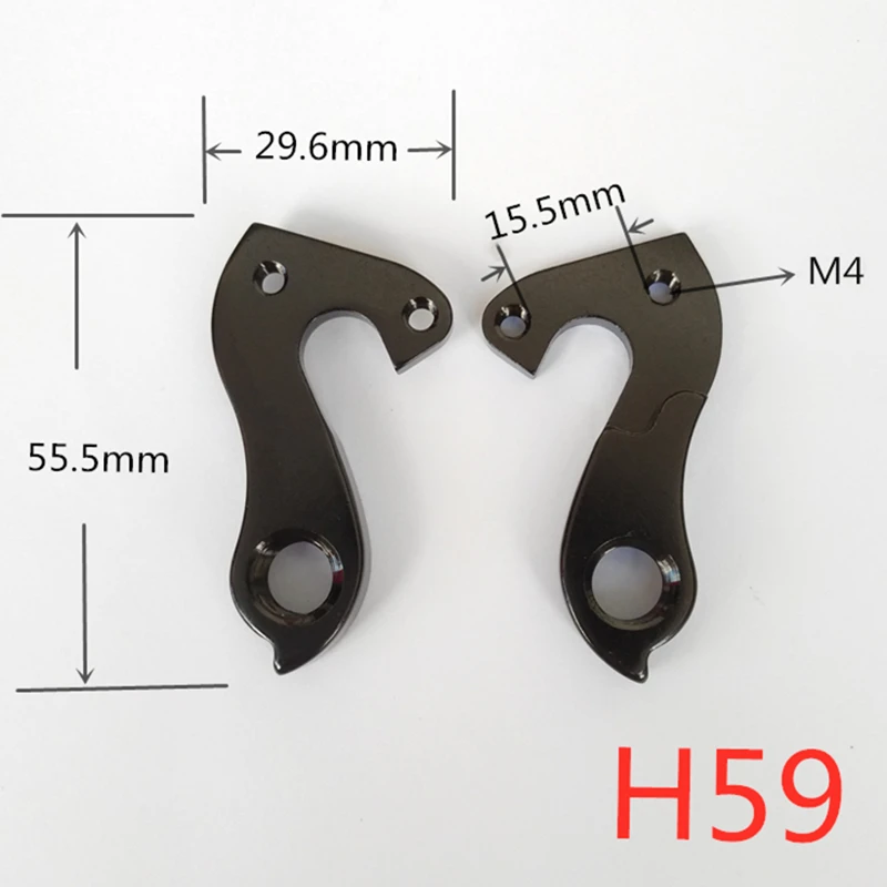 2pc bike Rear Derailleur Hanger Road bicycle Gear hanger dropout for Pinarello Prince Dogma Norco valence Author F-eight F-ten | Спорт и