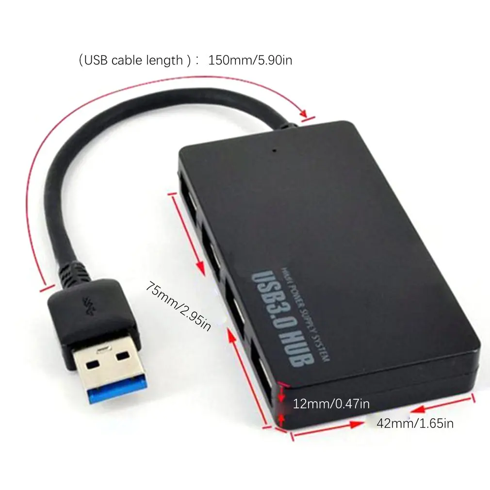 USB 4 Порты и разъёмы концентратор электроадаптер для зарядки кабель смартфона