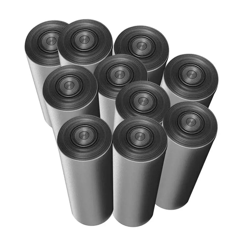 

10 Rolls of 200Pcs Disposable Garbage Bags Flat Open Mouth Trash Bags Wastebasket Bags Thicken Rubbish Bags for Home Office