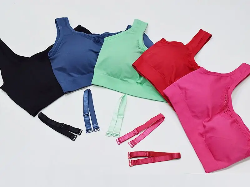 Бесшовный комплект для йоги женская одежда спортзала спортивная сетчатые