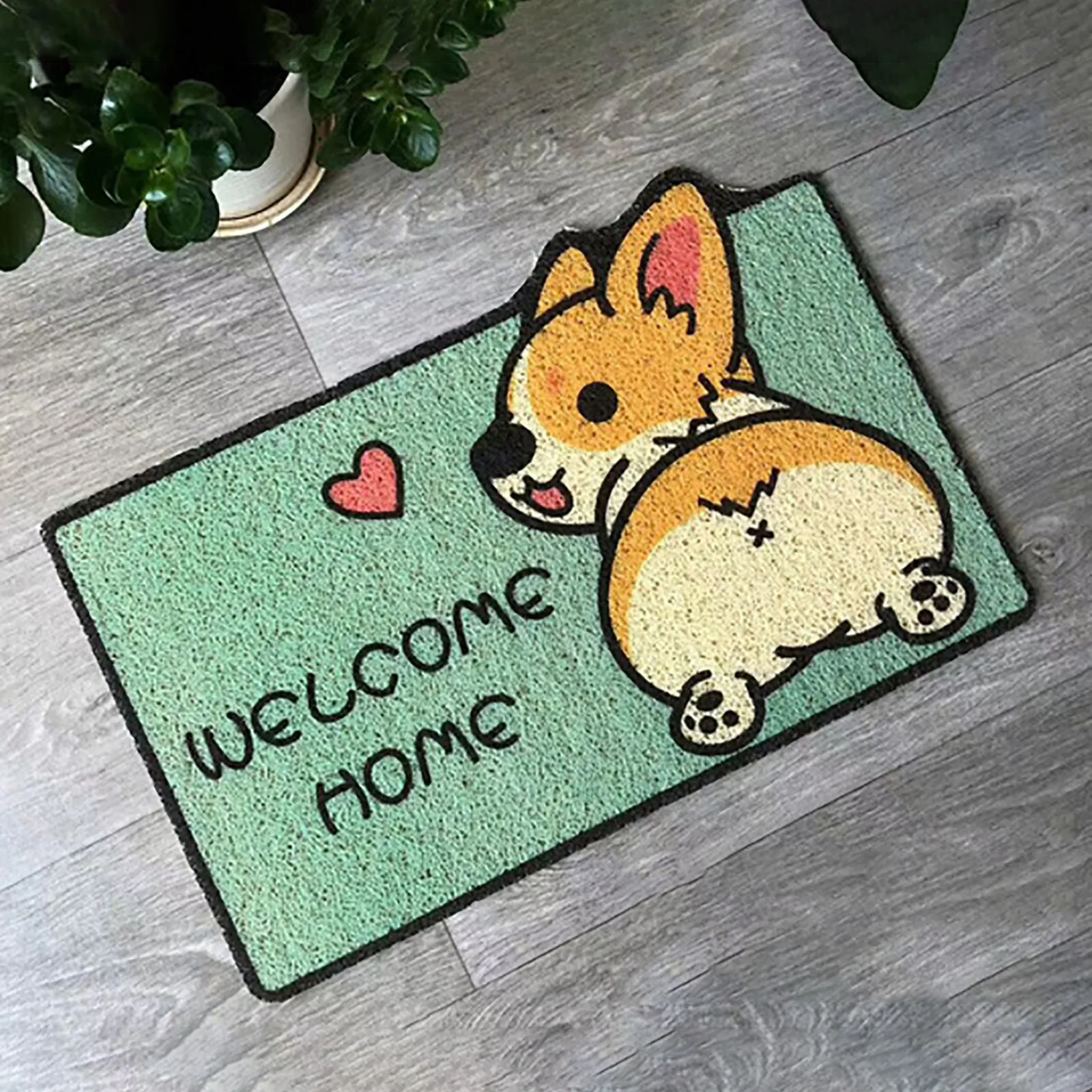 

Коврик для двери в виде собаки, 40 х60 см