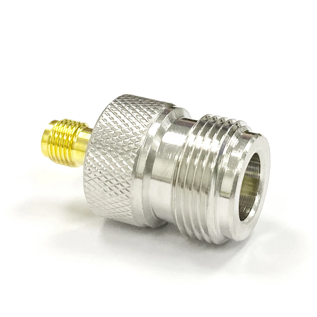 1pc N Female Jack to RP-SMA RF Coax Adapter Modem Convertor Connector Straight Nickelplated NEW Wholesale | Мобильные телефоны и