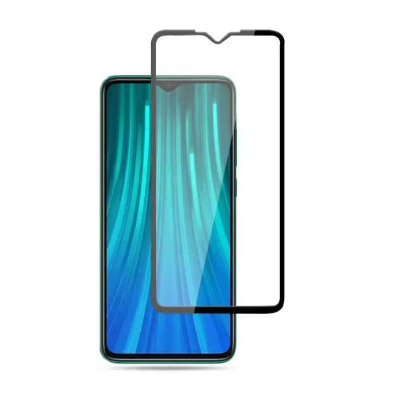 2 шт. полное клеевое покрытие стекло для Xiaomi Redmi Note 8 T Pro закаленное Xiomi Note8 Защита