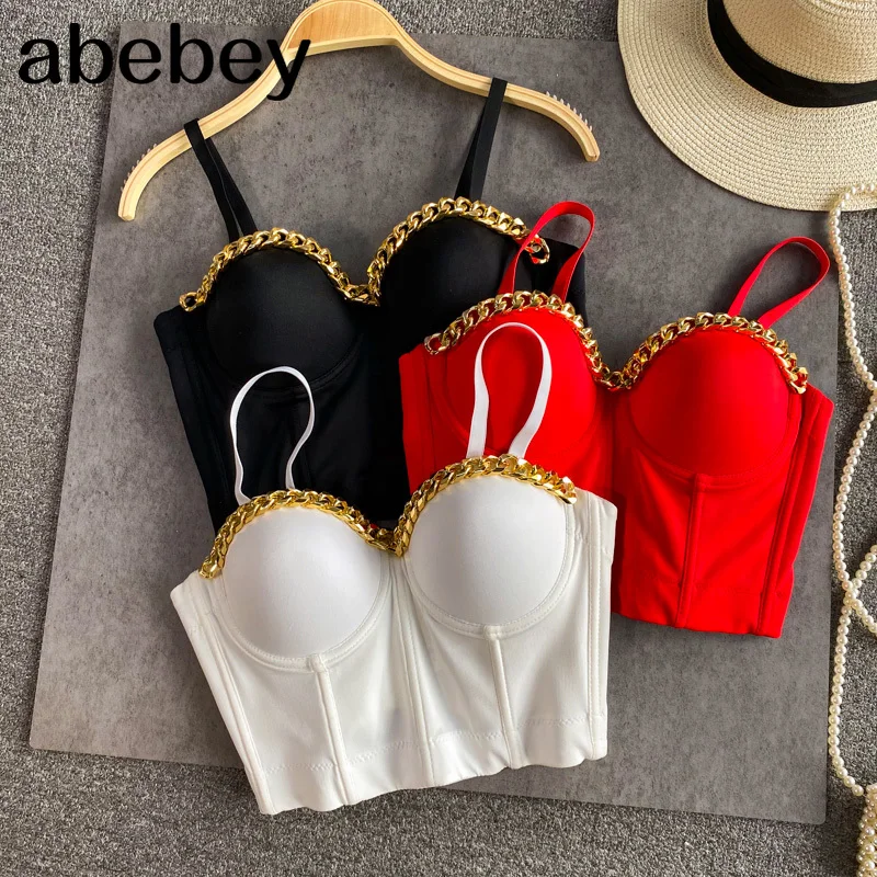 Для ЖЕНЩИН ШИК со стразами на ремешке кроп топы дизайн сетчатый Корсет без спинки