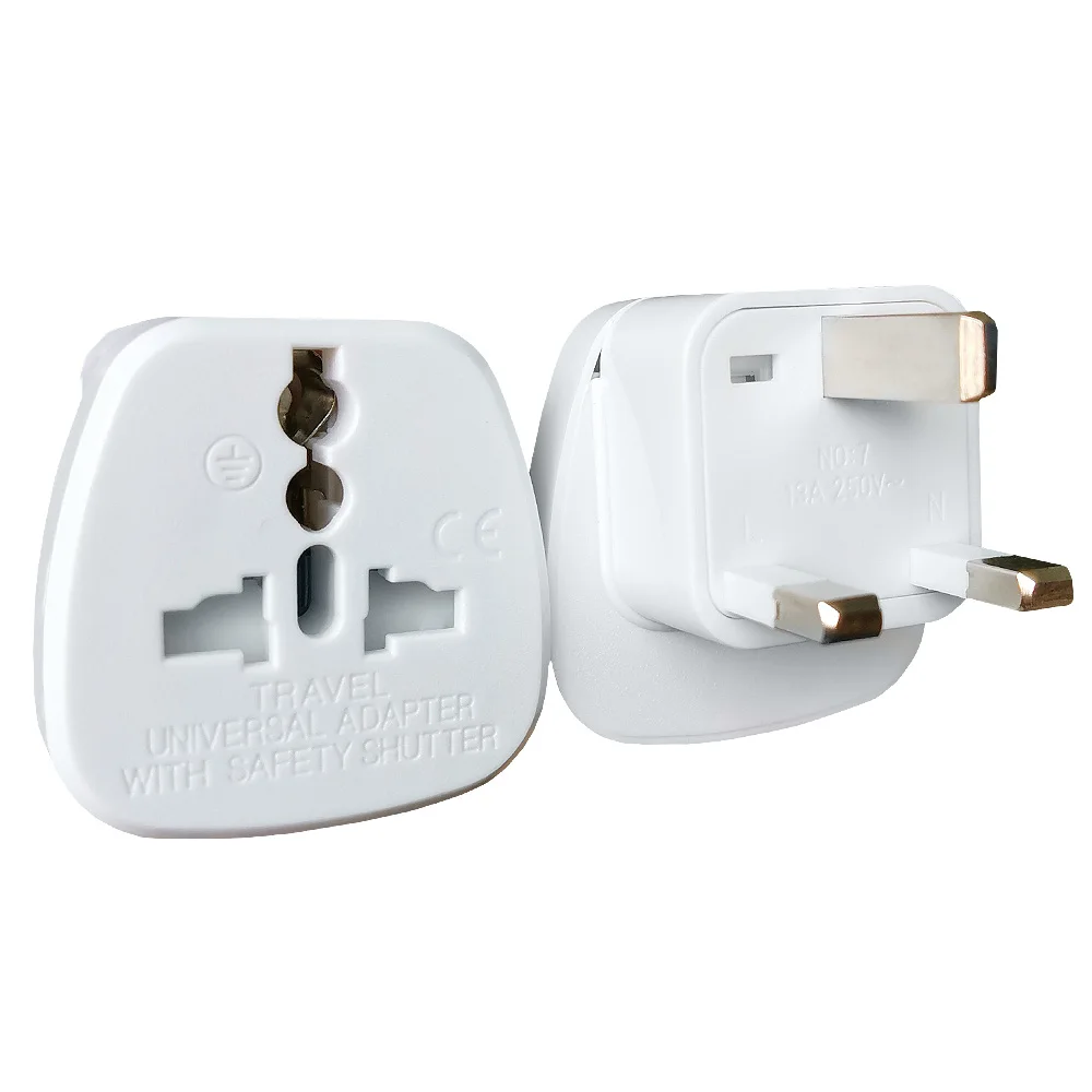 

US/ EU /CN/AU to UK Plug Travel Adapter Universal International World Travel Adapter Outlet Socket Adaptor Small and light