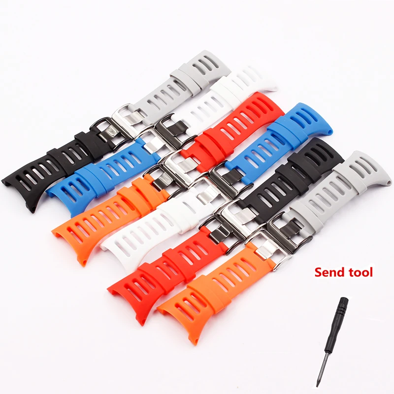 Ремешок силиконовый для часов SUUNTO AMBIT 1 2 3 generation 2S 2R 3S 3R 3PEAK|Ремешки часов| |