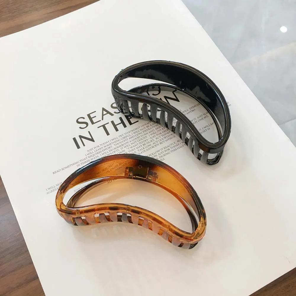 

Корейский INS темпераментный Краб для волос, милый Краб для волос, краб для мытья лица, краб для волос, акриловый Краб для волос с большими фру...