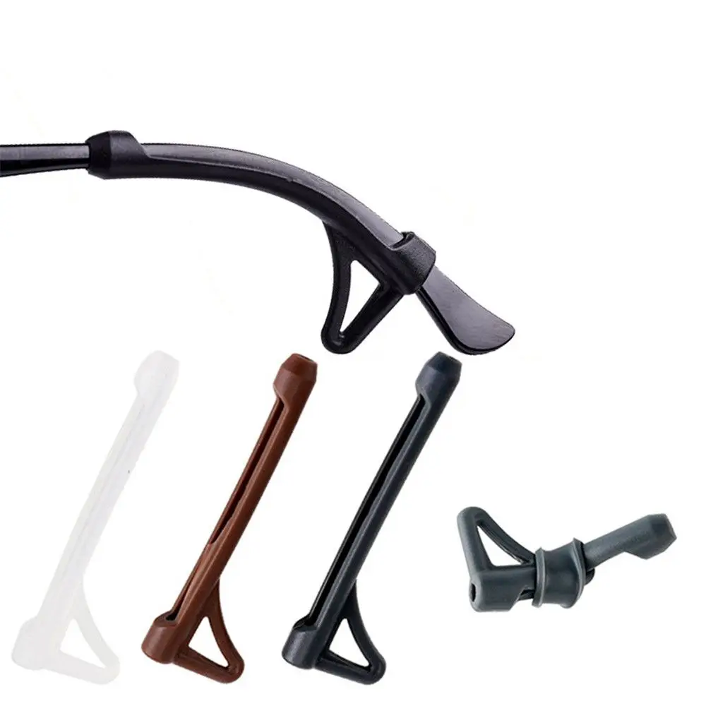 5 пар Противоскользящий Чехол для очков противоударный силиконовый ушной крючок