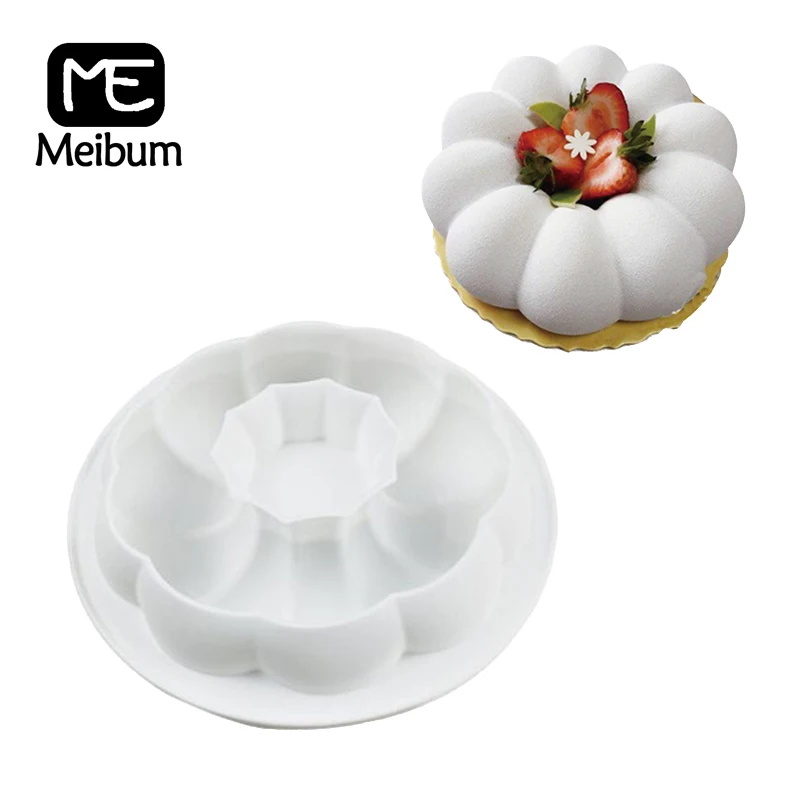 Силиконовая форма для торта в форме венка шоколадного мусса десерта украшения