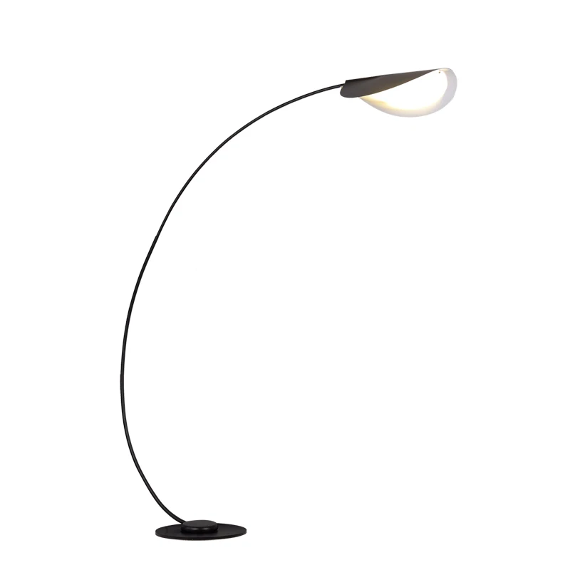 Nordic Minimalist Designer Floor Lamps Creative Atmosphere Living Room Sofa Arc Line Fishing Lamp Study Decoration Lights | Освещение