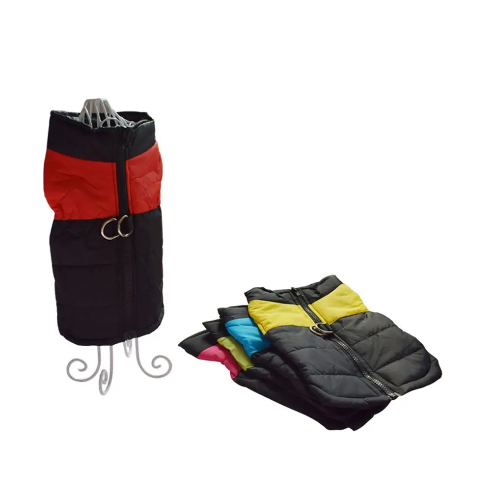 Водонепроницаемая жилетка для собак зимняя теплая одежда больших маленьких и