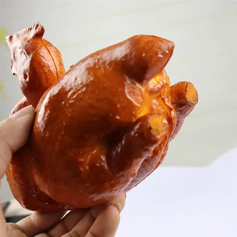 Имитация поддельных куриц модель еды украшение для стола закуска искусственное