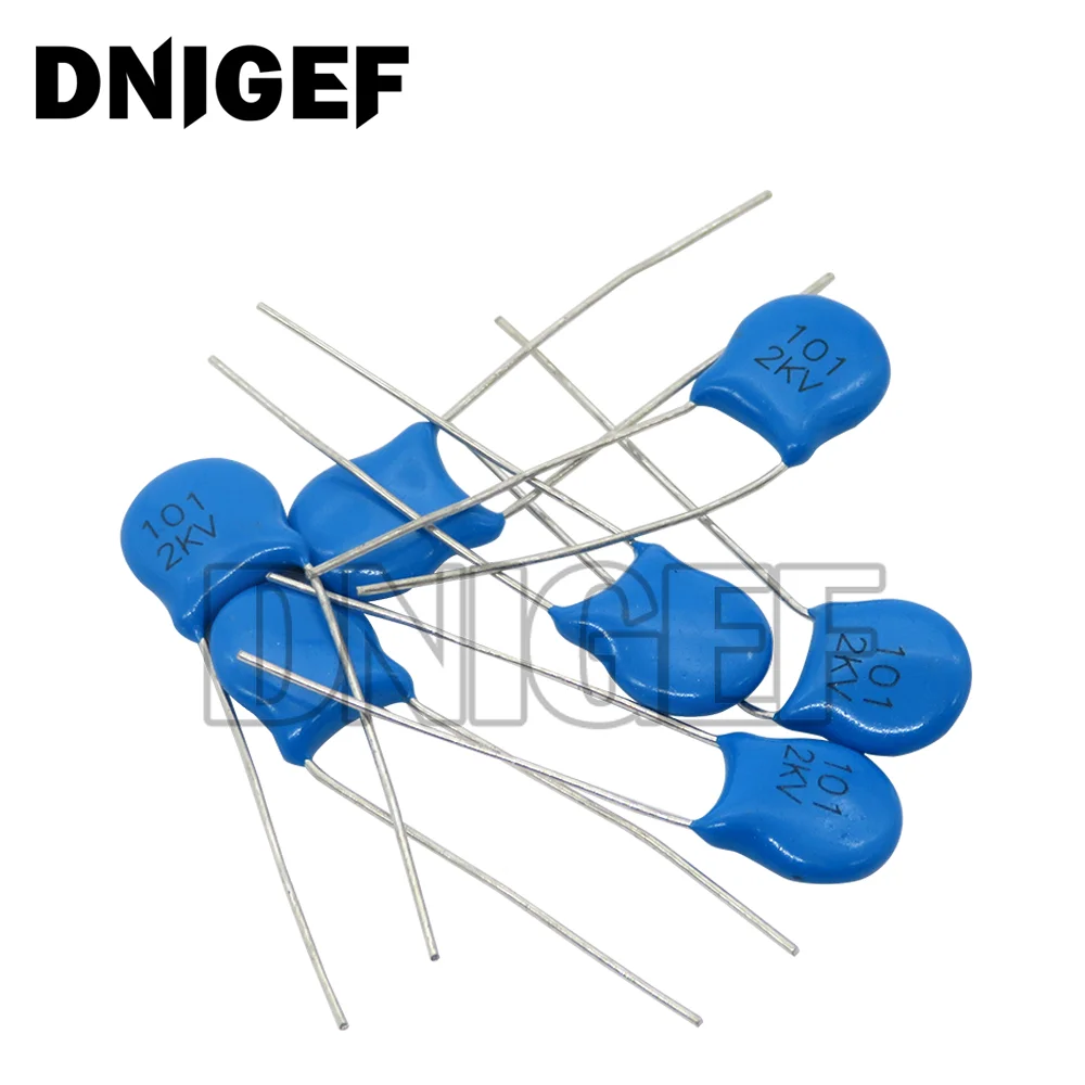 Керамический конденсатор высокого напряжения 1000 В 1 кВ 2 3 101K 151K 221K 331K 471K 561K 681K 821 M