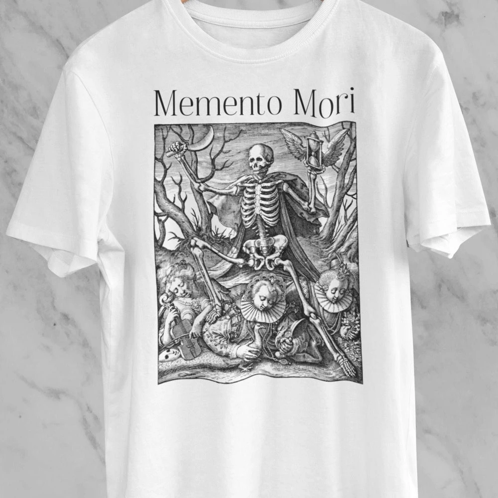 Рубашка Memento Mori рубашка Death философическая |