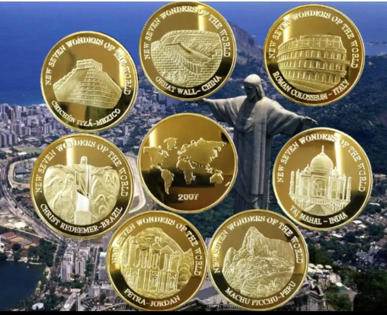 200 шт./лот культурная коллекция Золотая монета Китайская Великая