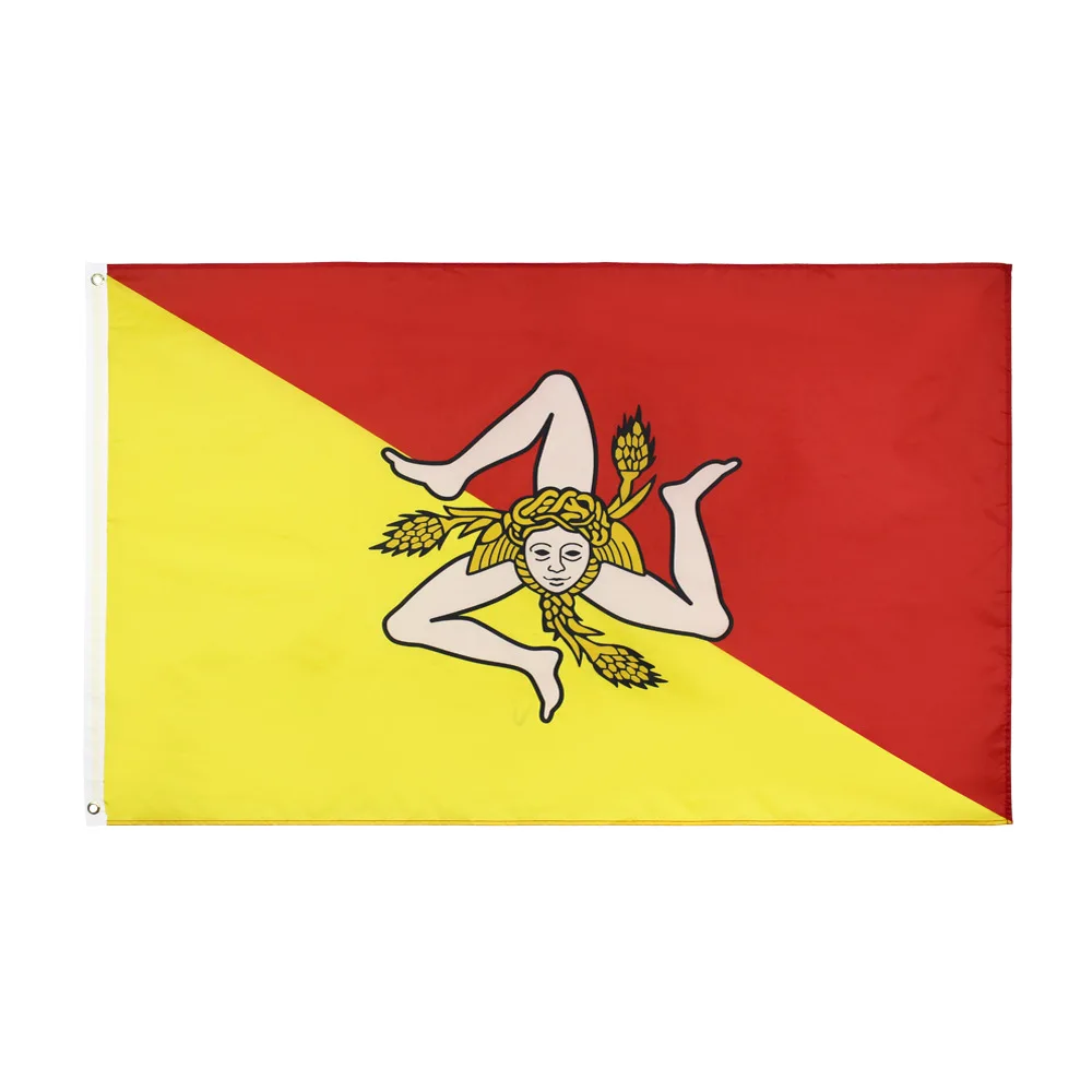 

Флаг для украшения Италия Сицилия 90x150 см