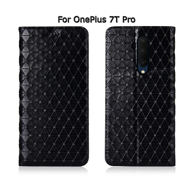Чехол для телефона из натуральной кожи для Oneplus 1, 2, 3, 3, T, 5, 5, 6, T, 7, T Pro X, откидной Магнитный кронштейн, сумка для карт, чехол для телефона