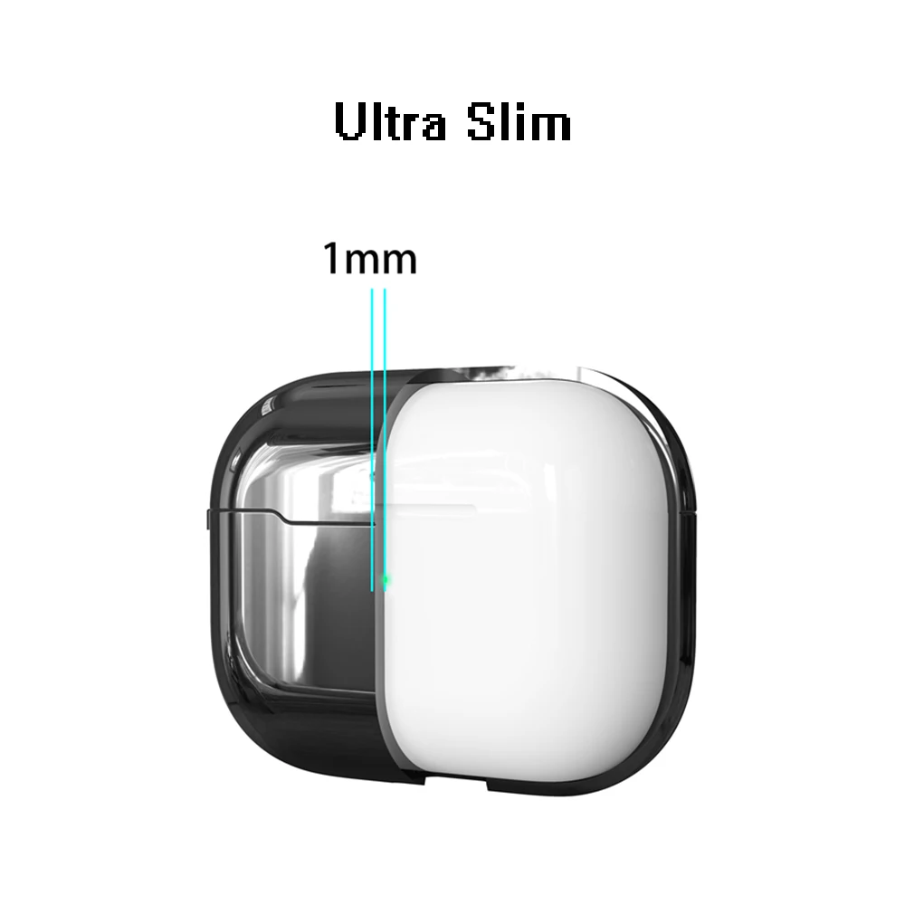 BFOLLOW Роскошная плакированная силиконовый чехол для AirPods Pro Airpods 1/2 Мягкий защитный чехол на заднюю панель из полиуретана Противоударная защитная задняя крышка с цепочкой для ключей