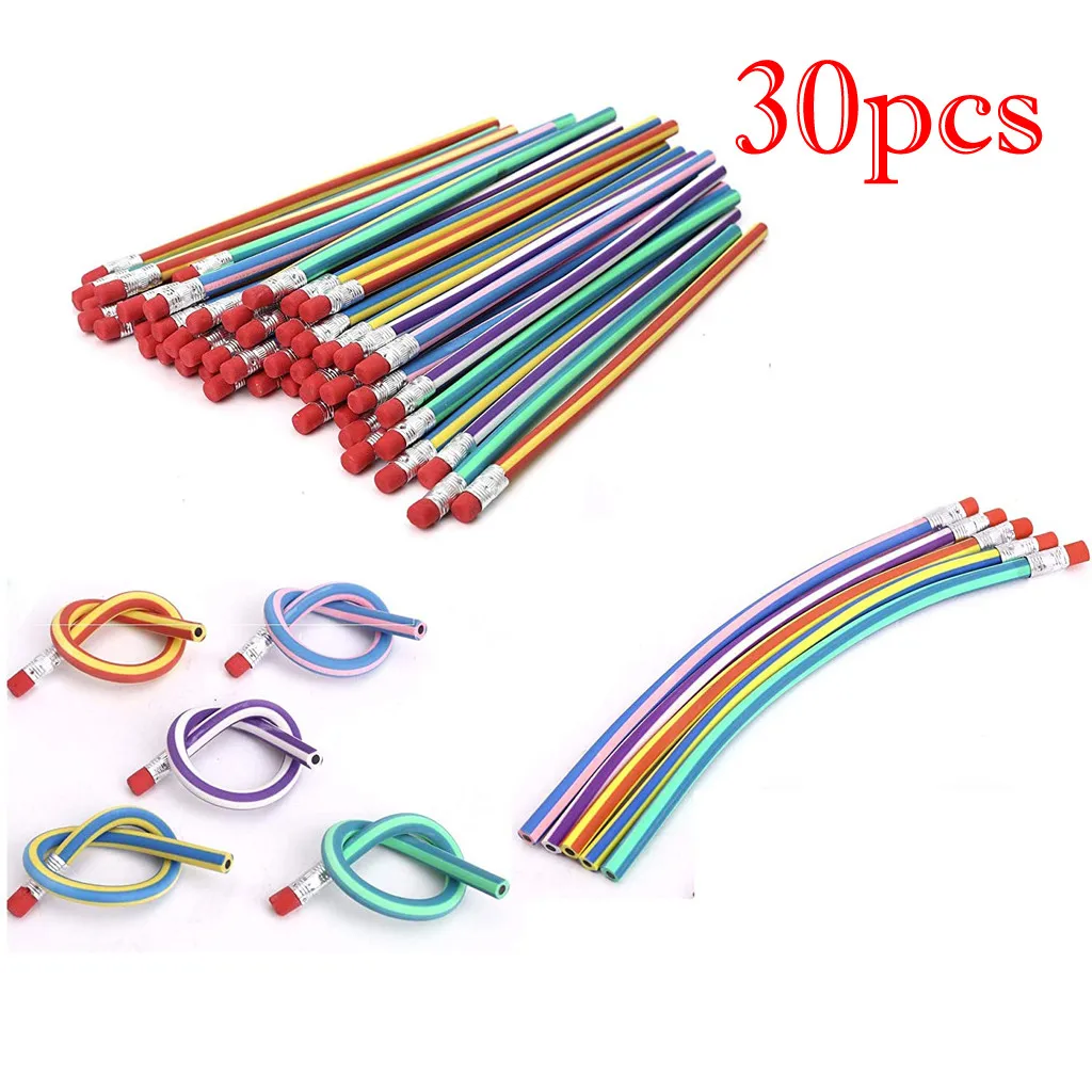 Детские школьные развлечения красочные полоски мягкие изогнутые Волшебные