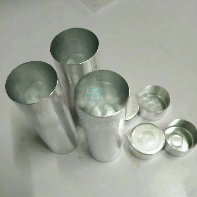 100 шт. новый стоматологический лабораторный алюминиевый картридж с губами для