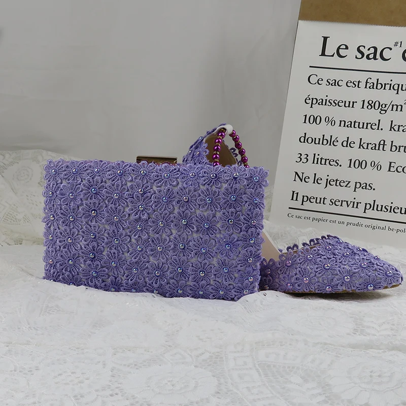 BaoYaFang/вечерние туфли фиолетового и цветов свадебные с острым носком летние