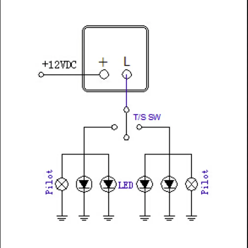 12V 2 контактный мотоцикл электронный светодиодный проблесковый маячок реле 150W