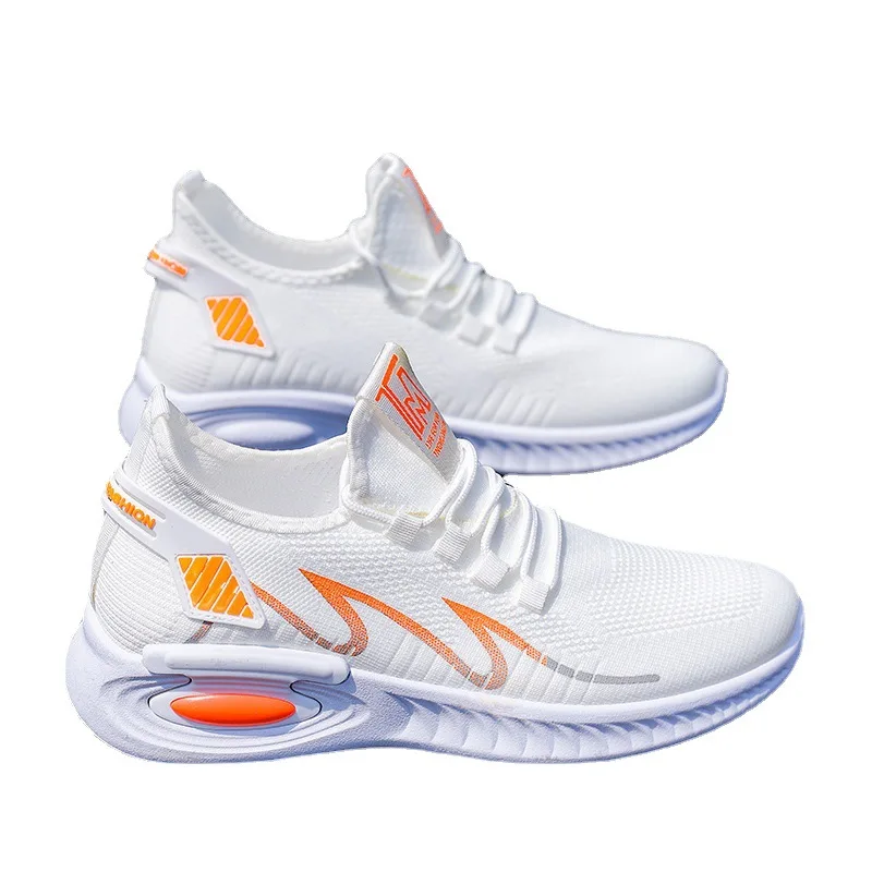 

Men's Breathable Sports Shoes 2021 New Running Shoes Fashion Korean Version Casual Air Cushion Men's Shoes