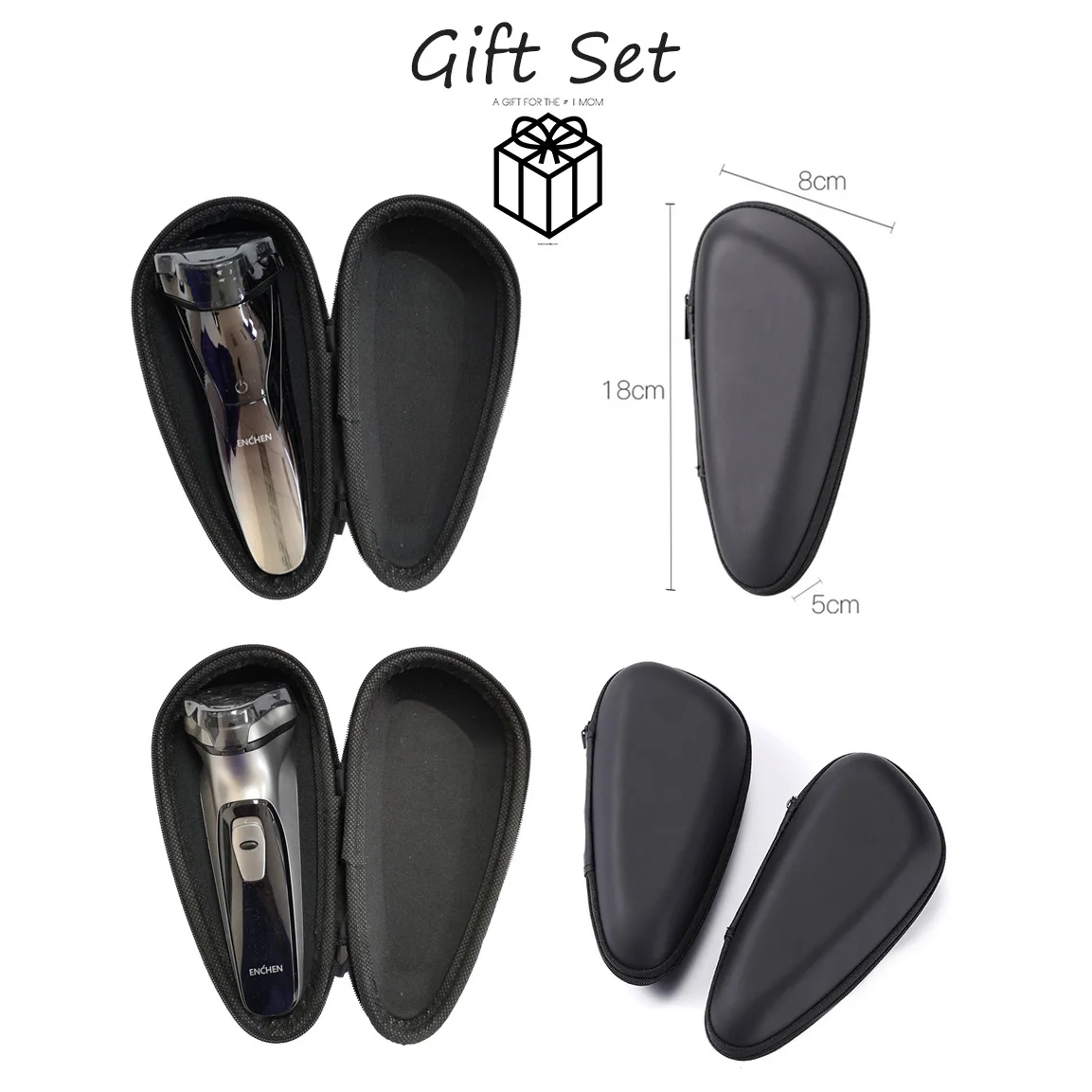 

ENCHEN Men Electric Face Shaver Rotary Razor Cordless Beard Trimmer For Husband Dad Rechargeable Shaving Beard Machine